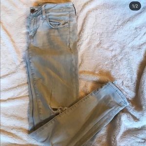 American Eagle ripped jeans